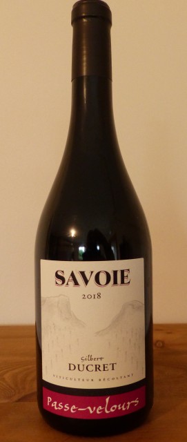 AOP Savoie rouge cuvée 'Passe-velours'