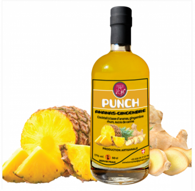 Punch Ananas Gingembre
